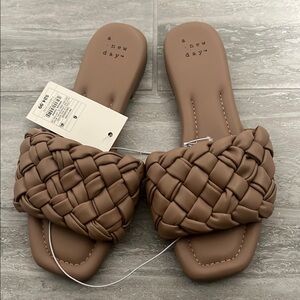 NWT Beige Sandals